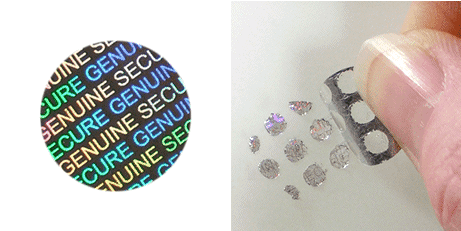 3D Genuine Dynamic change Security Hologram Stickers