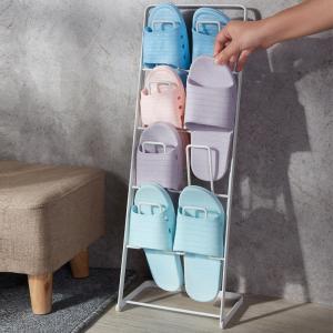 Quality 4 Tier 64cm Height 1.2kg Metal Hanging Shoe Rack wholesale