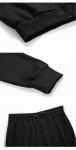 Anti Bacterial Tracksuit Jogger Set Men Zipper Hoodies Sweatpants