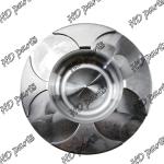 6D125 Aluminum Flat Mouth Diesel Engine Piston 6150-31-2113 For KOMATSU