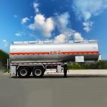 18000L Carbon Steel Draw Bar Tank Trailer with 2 Axles for Fuel or Diesel