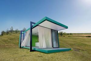 Quality ICC ES Light Gauge Steel Frame Prefab Overwater Bungalows Garden/Yard Studio wholesale