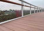1.2mm Flexible Stainless Steel Cable Netting , Garden Fence Architectural Wire