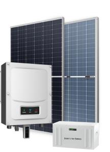 Quality 240V 5KW 5KVA On Grid Off Grid Hybrid Solar System wholesale