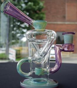 Quality 9inch Water Pipe Hookah Thick Base W/Arm Perc Tobacco Smoking wholesale