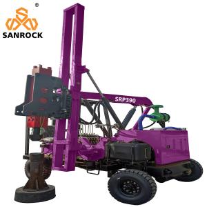 Quality Small Pile Driving Equipment Highway Guardrail Piling Machinery Hydraulic Pile Driver wholesale