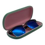 Embossing Logo Exotic Glasses Holder Custom Fabric Eyeglass Case Young