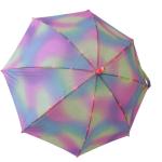 19 Inches Steel Fibreglass Windproof Pongee Colorful LED Safety Flashlight