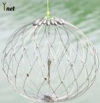 Customized Crab Net Bait Cage Foldable Crab Catching Cage For Ultimate Catch