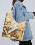 Customizable DIY Sublimation Blanks Magic Sequin Tote Bag 40*34cm