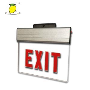 Quality exit light sign emergency rechargeable emergency lights wholesale