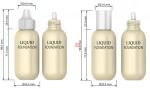 Squeezable Liquid Foundation Bottle 30ml 50ml