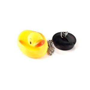 Quality Children Soft Vinyl Toys Bathtub Duck Plug Toy Custom Design 8*5*5cm wholesale