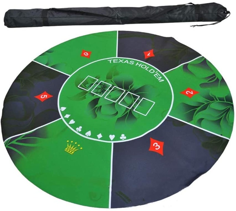 Minglu CPM-006  Manufacture of Rubber Round Casino Table mat