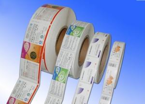 Quality Heat Sensitive Adhesive Paper Stickers , Adhesive Label Paper For Protective Film wholesale