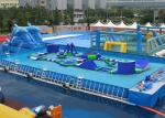 Large Water Theme Parks Inflatable Amusement Equipment For Children And Families