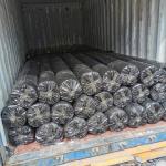 Fiberglass Geogrid for Strength Roadbed Reinforcement White Asphalt Coated