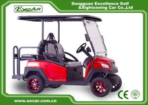 Quality 4 Seats Golf Car With Trojan Battery Climbing Capacity 30% wholesale