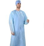 High quality level 2 waterproof cpe surgical isolation gown for export