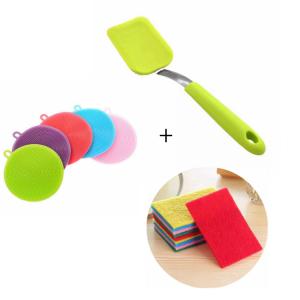 Quality All Purpose Silicone Kitchen Brush Towel Scrubber For Kitchen Wash Dish wholesale