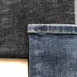 soft jeans denim textile wholesale dualfx T400 dual core lycra yarn good
