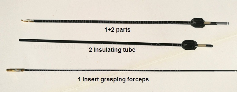 Laparoscopic Instruments Gold-Plated Bipolar Coagulating Forceps