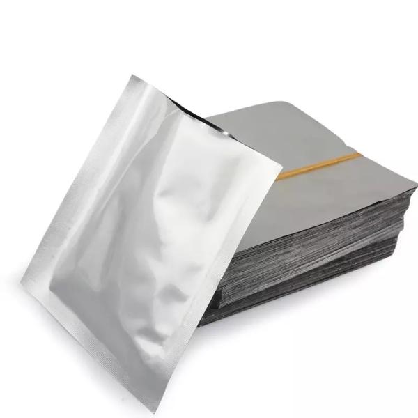 Silver Heat Seal 3 Layers Laminated Airtight Mylar Food Bags Aluminum Foil