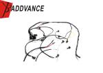 Extention Wire Automotive Electric Vehicles Wire harness For Motorcycle 126634