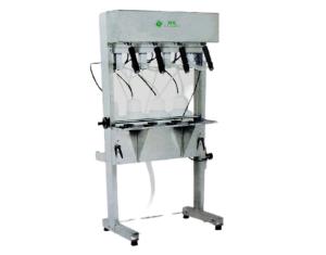 Quality XHL-JVM-4 200ml Semiautomatic Pneumatic Vacuum Filling Machine wholesale