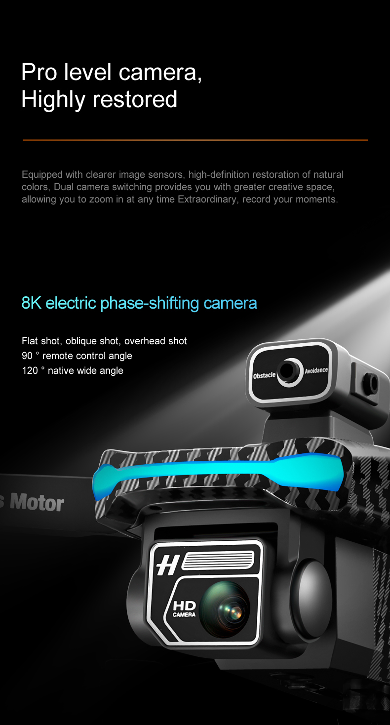 Take Your Training to the Next Level with HUGTEC 2024 Max Drone 1080p Camera Dual Optical Flow and Altitude Hold Mode