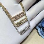 diamonds necklace 18kt gold with yellow gold or white gold or pink gold