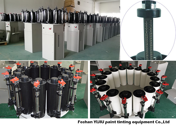 Universal Colorant Manual Paint Tinting Machine Dispensing With 2.0L Plastic Canister