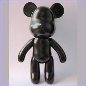 Quality 18cm RUBBER diy Momo Bears Diy Art Platform Toys PLASTIC Cartoon action Figure wholesale