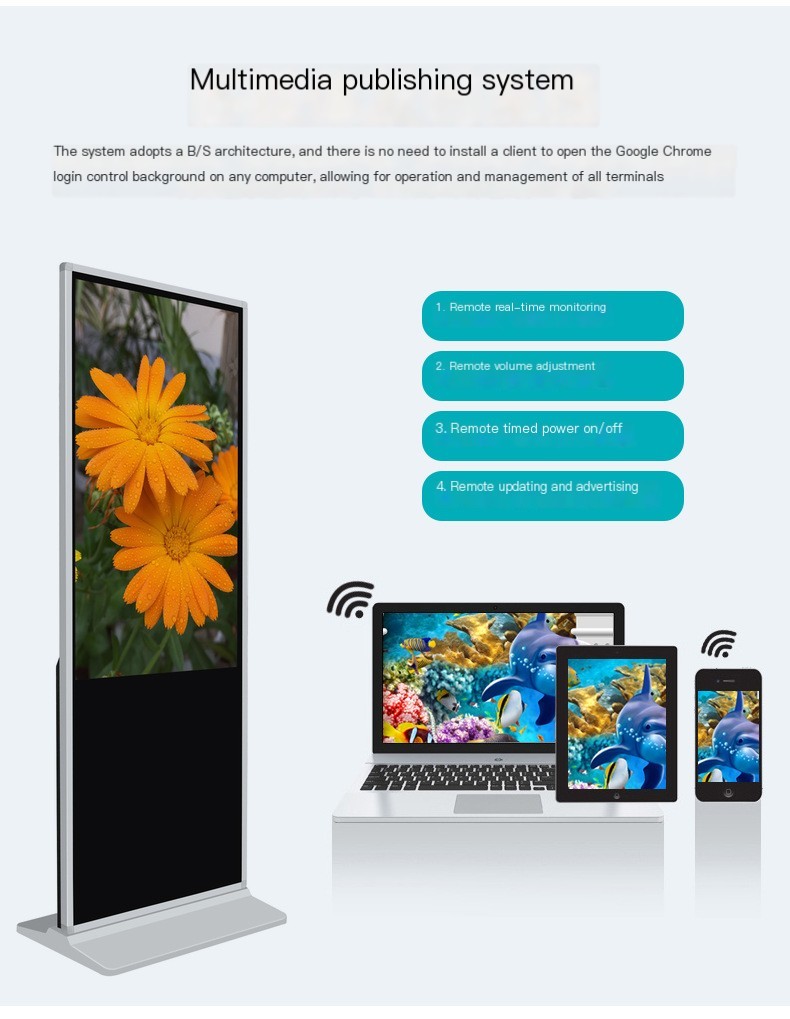 Exhibition Outdoor Digital Signage Display Advertising Waterproof 16:9 350cd/M2