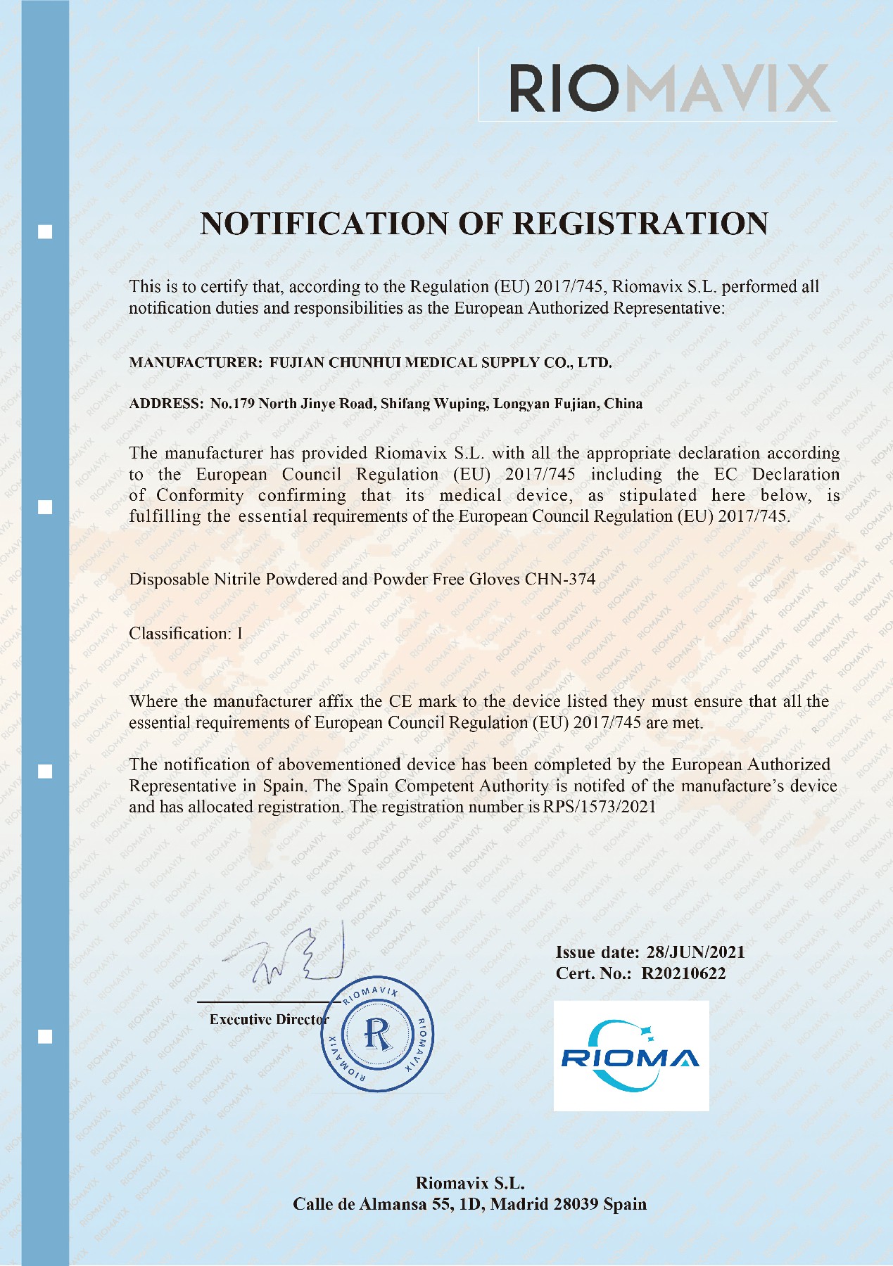 Nitrile Custom Hairdressing Nitrile Gloves for Medical Healthcare Dental
