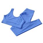Oem Factory Manufacturer Custom Logo GYM Fitness Leggings Blue Summer Fitness