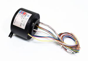 Quality 12 * 6A Robot Slip Ring , Electrical Collector Ring Signal Transmitting wholesale