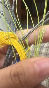 Quality Polyester Coated Yarn PVC Stirling Yarn Customize Coating Thread Sewing Waxed Thread wholesale