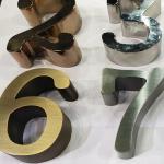 3D Steel Letters Edge Polishing Metal Sign Grinding Machines