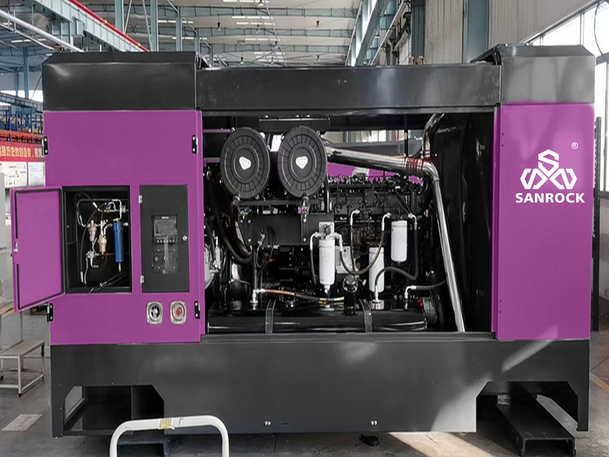 Mining Screw Air Compressor Machine High Pressure Portable Diesel Air Compressor Screw