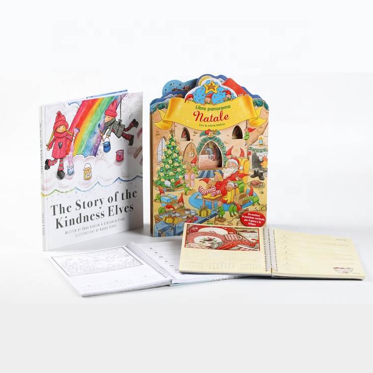 3d Hardcover Custom Printed Booklets / Children'S Bedtime Story Books