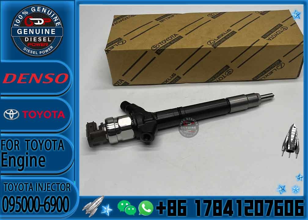 Nozzle Injector 095000-6900 23670-09200 095000-7600 23670-0R160 Diesel Fuel Engine Injector for Toyota Avensis 2.2 D 2AD