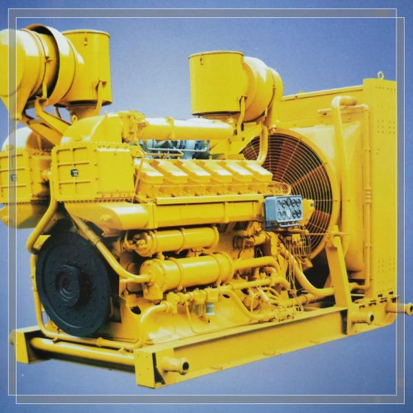 G12V190pzl Jinan Jichai Diesel Engine Four-Stroke V Cylinder Arrangement for