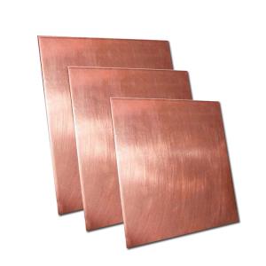 Quality Jis H3100 0.1mm~200mm Thickness C2680 Copper Sheet used for Decorative wholesale