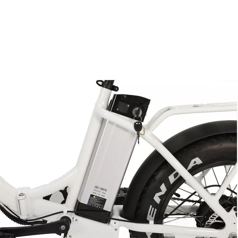 20 inch Snow Fat Tire Electric Bike with 26''*4.8 Tire Width and Charging Time 3 Hours