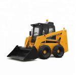 EPA Engine Skid Steer Loader Hydraulics Quick Coupler Wheel 0.5m3 Bucket