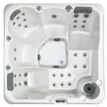 Outdoor Garden Villa In-Ground Whirlpool Hot Tub Acrylic Massage Spa Tub For