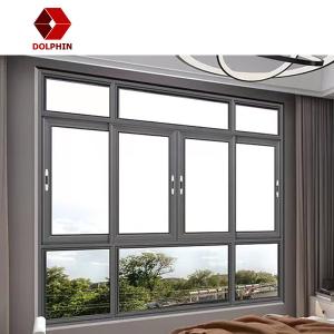 Quality DOLPHIN Aluminium Glass Sliding Window Louver Curtain Insect Control wholesale