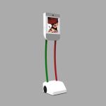 Restaurant 47 Inch 1500nits Vertical LCD Digital Signage CCC