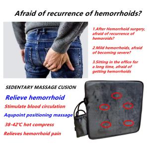 Quality Hemorrhoids massage cushion for office ladies seat massage pad for hips wholesale